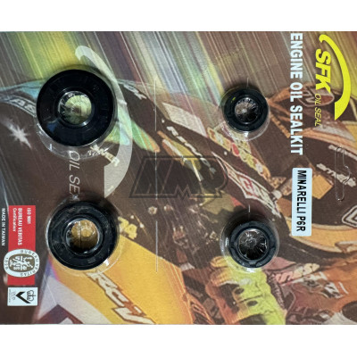 Jogo retentores motor MINARELLI P4 / P4R / P5 / P5R / P6 / P6R / RV6 / CORSA CORTA - SFK